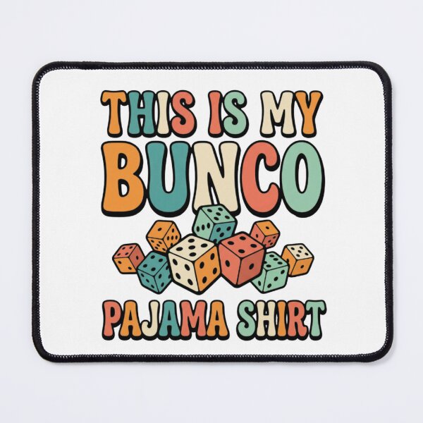 Item preview, bunco family night dice party pajama crew art designed and sold by ArtDesignTp.