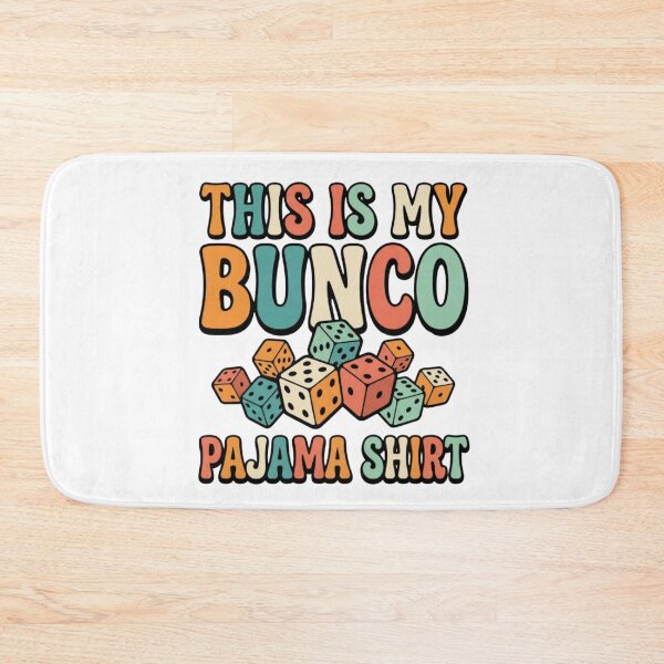 Item preview, bunco family night dice party pajama crew art designed and sold by ArtDesignTp.