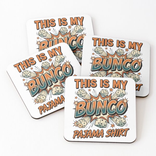 Item preview, bunco pajama family dice party mom night design designed and sold by ArtDesignTp.