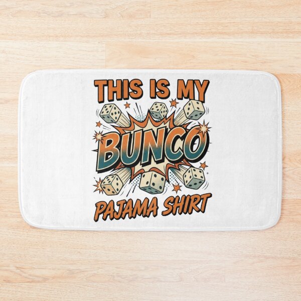 Item preview, bunco pajama family dice party mom night design designed and sold by ArtDesignTp.