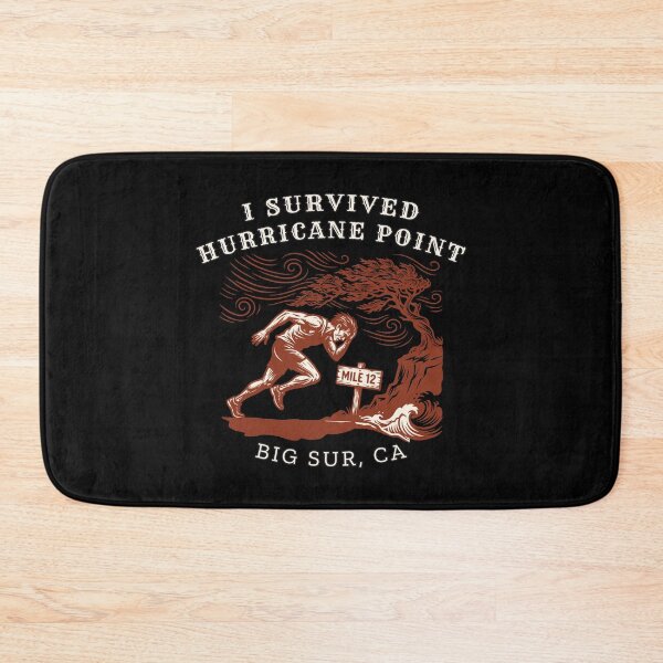 Item preview, I Survived Hurricane Point Vintage Big Sur designed and sold by Oaks Creations.