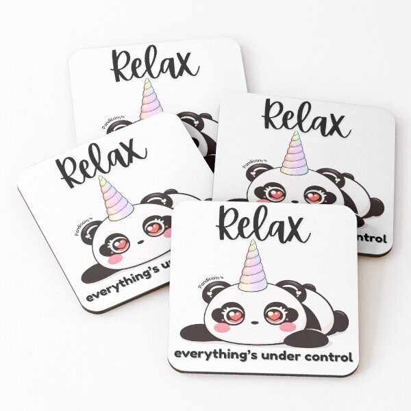 Item preview, Pandicorn™ Cute Panda Unicorn Laying Down | Kawaii Aesthetic | Pastel Fantasy Animal | Cozy Cute Character Design designed and sold by Lussh-UssLiving.