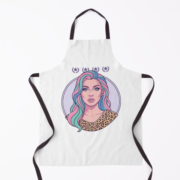 Item preview, Cyber-Pop Aesthetic Girl - Y2K Retro Neon Art designed and sold by Magicalpallette.