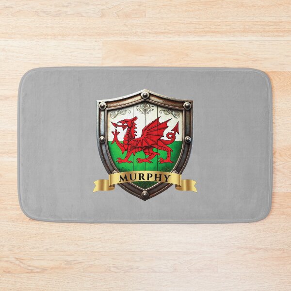 Item preview, Murphy Wales Surname Shield designed and sold by Highlandkings.