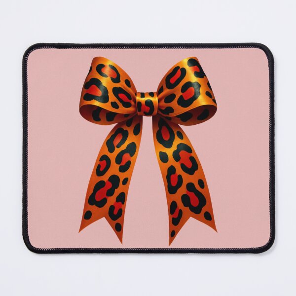 Item preview, Leopard Satin Bow designed and sold by TheCatmeow2000.