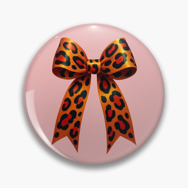 Item preview, Leopard Satin Bow designed and sold by TheCatmeow2000.