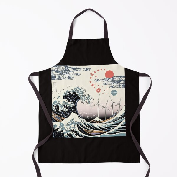 Item preview, Hokusai Great Wave Environmental Art Japanese Print designed and sold by Common-Standard.