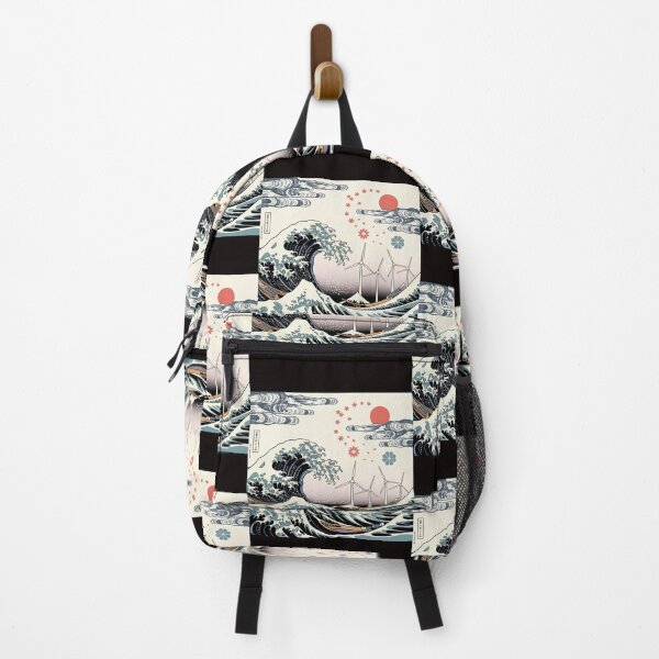 Item preview, Hokusai Great Wave Environmental Art Japanese Print designed and sold by Common-Standard.