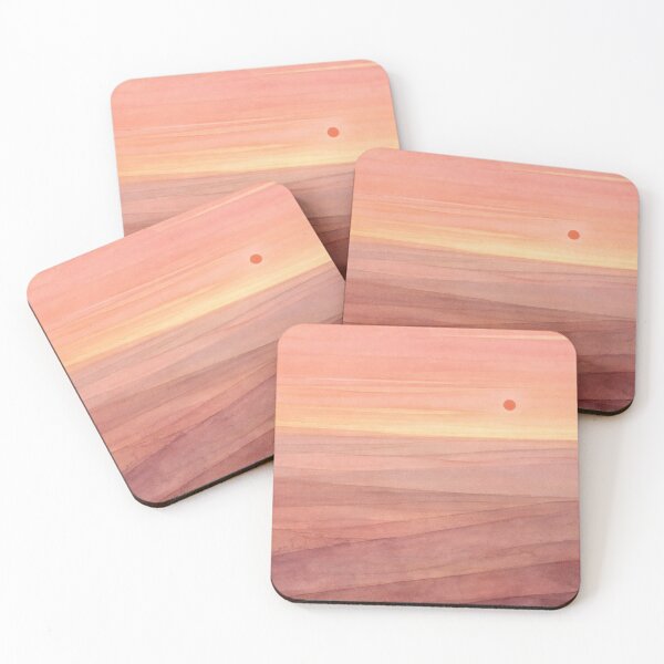 Item preview, Abstract Sunset Landscape Painting designed and sold by Val Arie.
