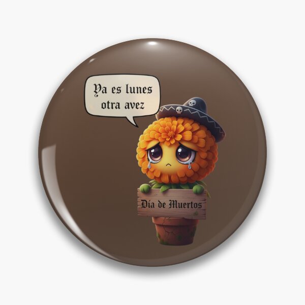 Item preview, Marigold Monday Blues – Day of the Dead Humor designed and sold by Ecosetereos.