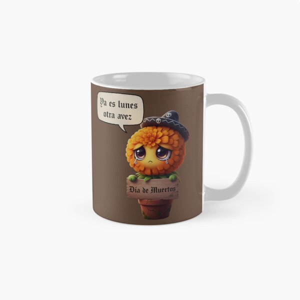 Item preview, Marigold Monday Blues – Day of the Dead Humor designed and sold by Ecosetereos.