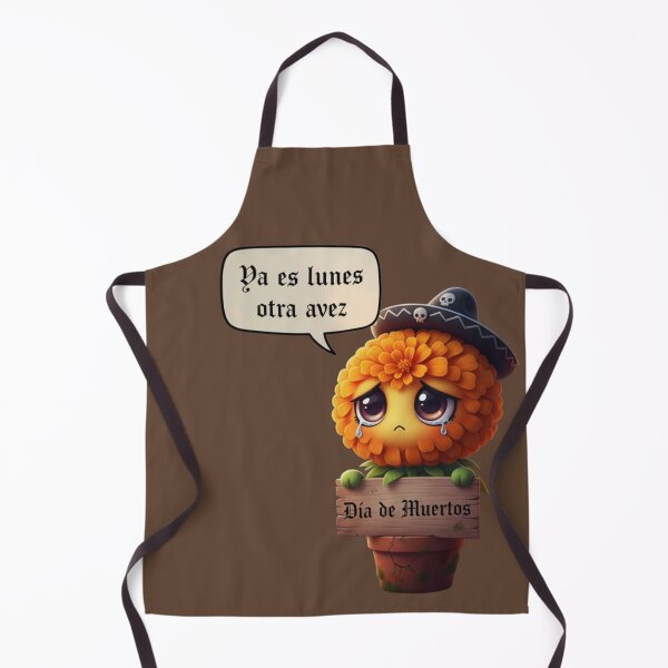 Item preview, Marigold Monday Blues – Day of the Dead Humor designed and sold by Ecosetereos.