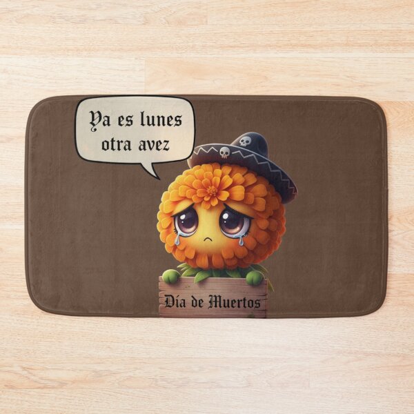 Item preview, Marigold Monday Blues – Day of the Dead Humor designed and sold by Ecosetereos.