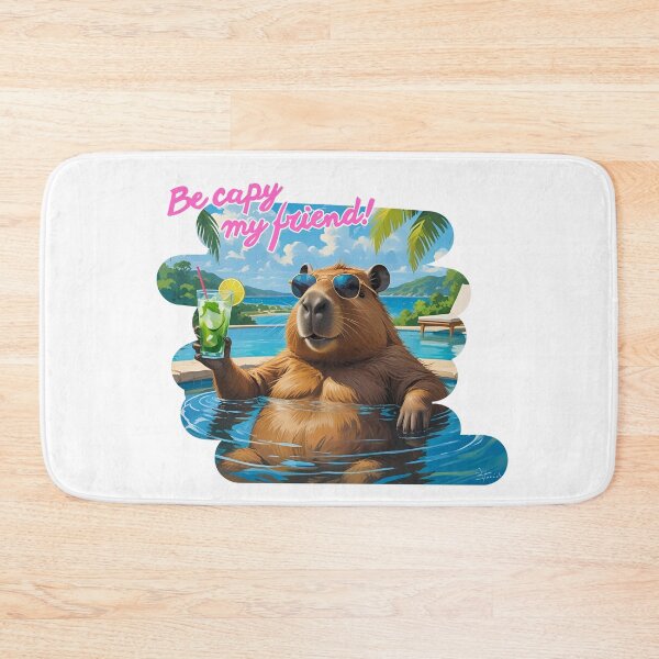 Item preview, Be capy my friend/ Be a capybara friend designed and sold by Ofuska.