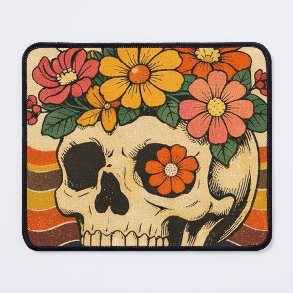 Item preview, Flowers Skull designed and sold by Schr4mmM4ster.