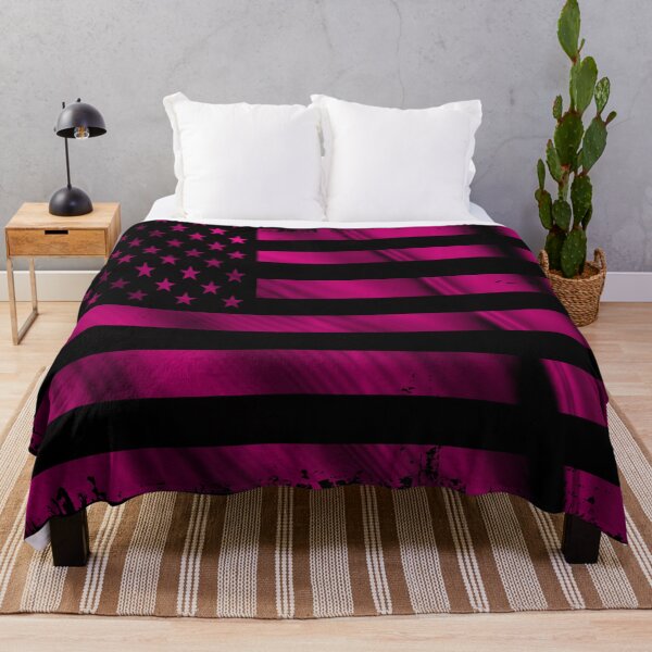 Item preview, Breast Cancer Awareness Flag – Thin Pink Line American Flag designed and sold by artistwill.