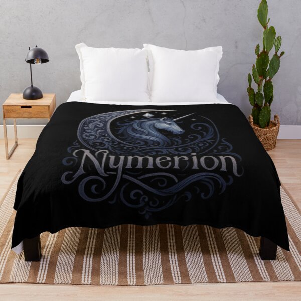 Item preview, Nymerion The Moon Unicorn, Fantasy Unicorn Design, Celestial Unicorn Art, Magical Night Unicorn, Mythical Creature Design designed and sold by Typologystudios.
