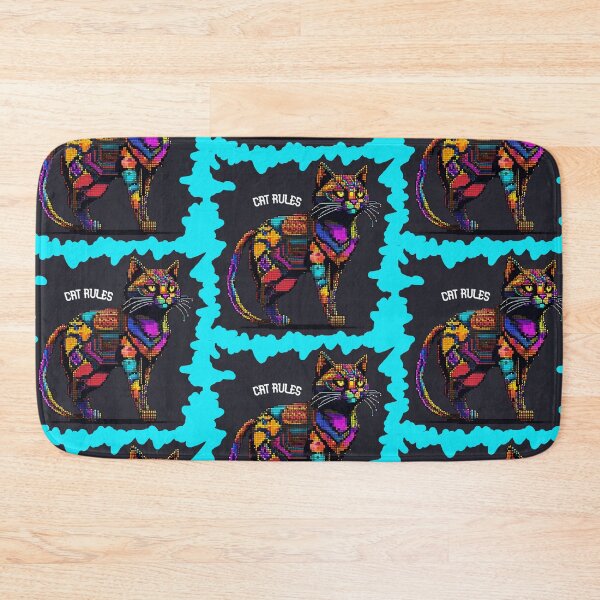 Item preview, A Cat and his Rules designed and sold by flashARTstudio.