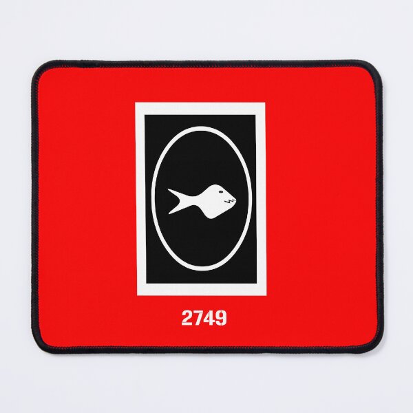 Item preview, Funny Piranha  design in in black and white  designed and sold by porfysoundtrack.