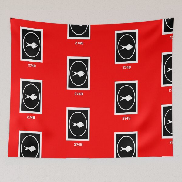 Item preview, Funny Piranha  design in in black and white  designed and sold by porfysoundtrack.