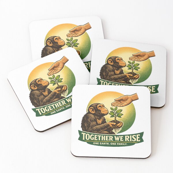 Item preview, Together We Rise Earth Unity Design designed and sold by Dresut.
