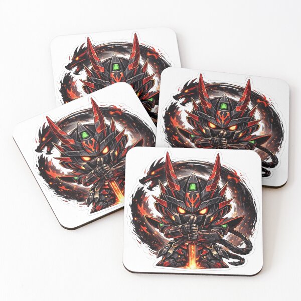 Item preview, Black Dragon Chibi Gundam designed and sold by DaigaaSikFaan.