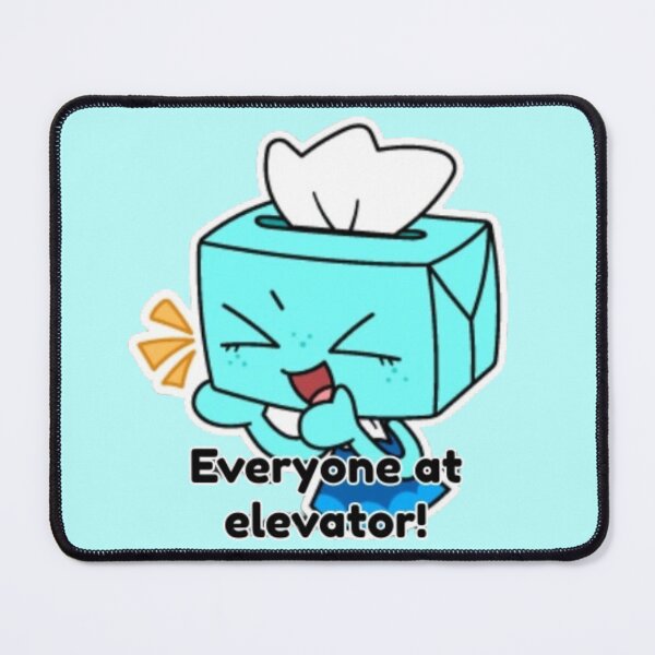 Item preview, Dandy's World Sticker: "Everyone at elevator!" designed and sold by SNAPPJAWZ.