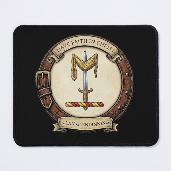 Item preview, Clan Glendinning Crest designed and sold by BagTown Clans.