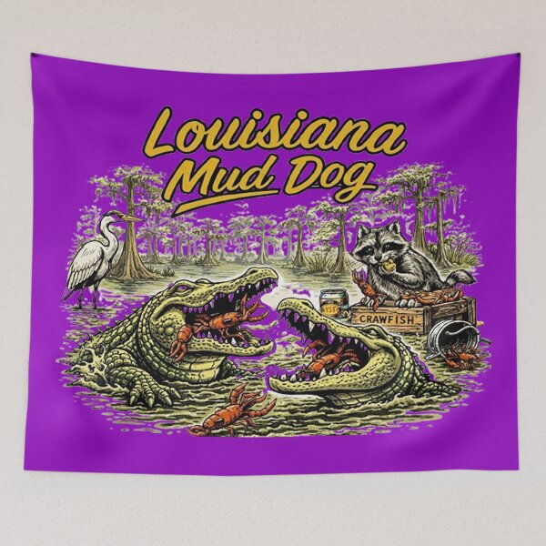 Item preview, Louisiana Mud Dog designed and sold by Bayou Boogalee Outfitters.