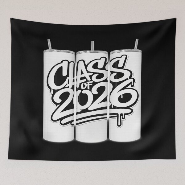 Item preview, Class of 2026 Graffiti Drip Graduation Design – Bold Street Style Graduate Gift designed and sold by jglobal360.