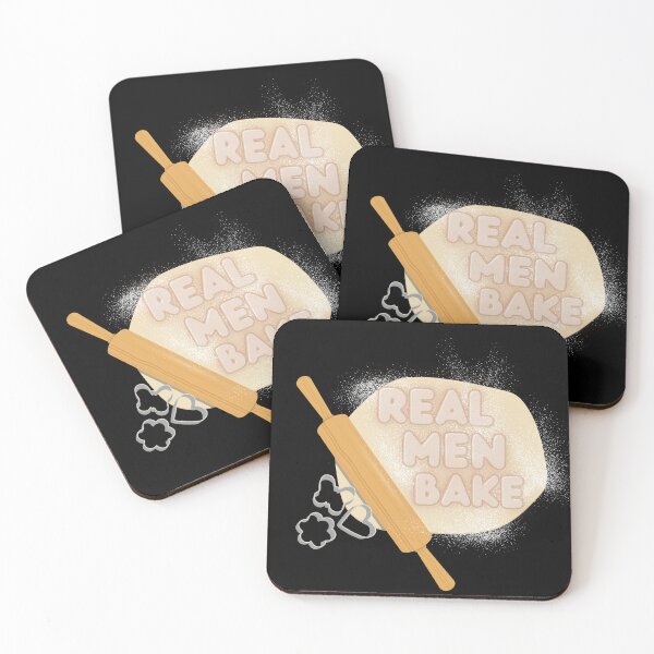 Item preview, Real Men Bake designed and sold by Shedronpanda.