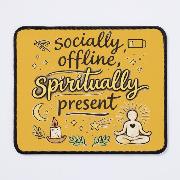 Item preview, Socially Offline Spiritually Present Aesthetic designed and sold by NiDev26.