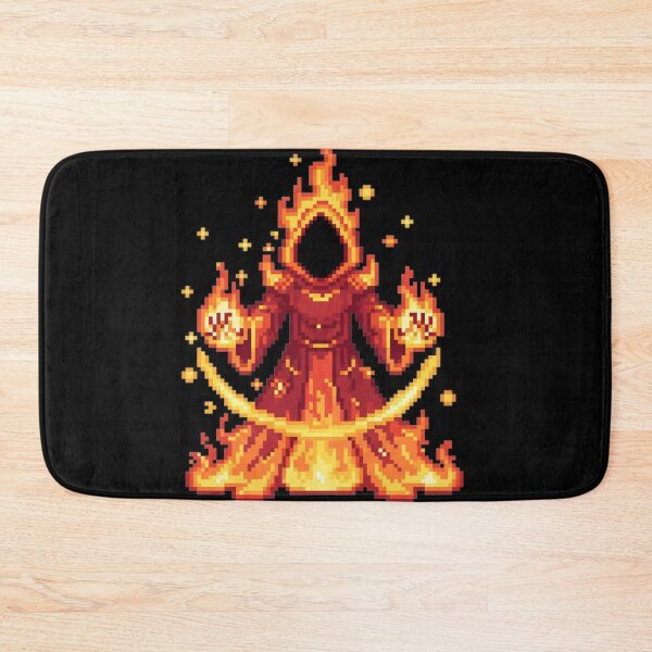 Item preview, Retro-style design with a fiery spirit designed and sold by Gamershop22025.