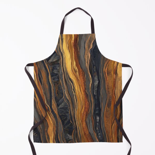 Item preview, Molten Gold Geological Abstract Art designed and sold by Printpix.