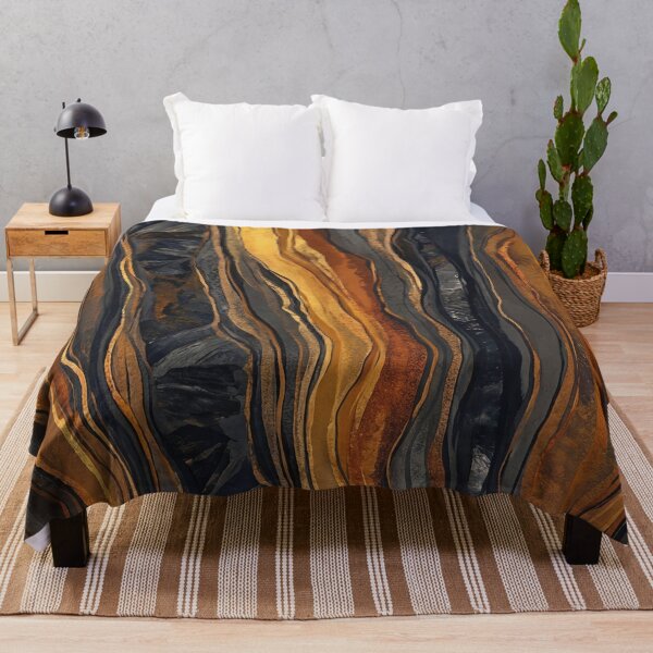 Item preview, Molten Gold Geological Abstract Art designed and sold by Printpix.