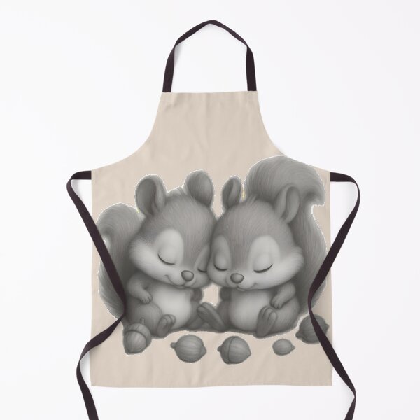Item preview, Sleeping Baby Squirrels Illustration designed and sold by AbeiiStore.