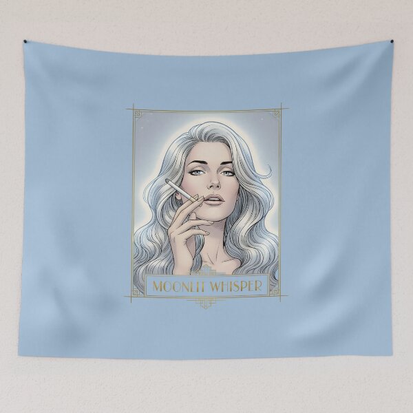 Item preview, Moonlit Whisper Vintage Femme Noir Art Deco Design. designed and sold by Spark2Seduction.
