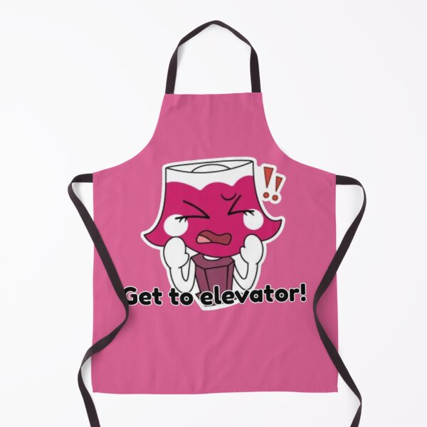 Item preview, Dandy's World Sticker: "Get to elevator!" designed and sold by SNAPPJAWZ.