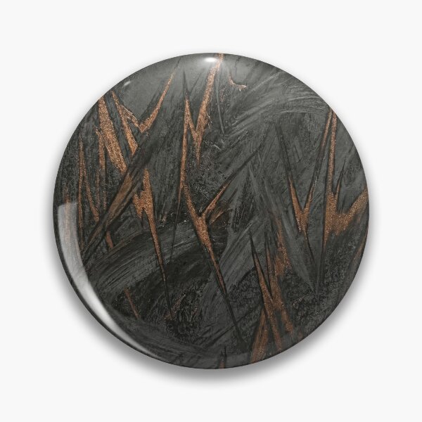 Item preview, Metallic Bronze Lightning Abstract Art designed and sold by Printpix.