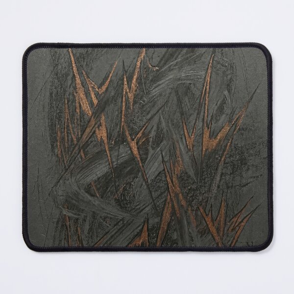 Item preview, Metallic Bronze Lightning Abstract Art designed and sold by Printpix.