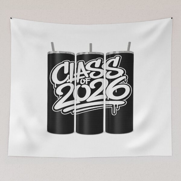 Item preview, Class of 2026 Graffiti Drip Graduation Design – Bold Street Style Graduate Gift designed and sold by jglobal360.