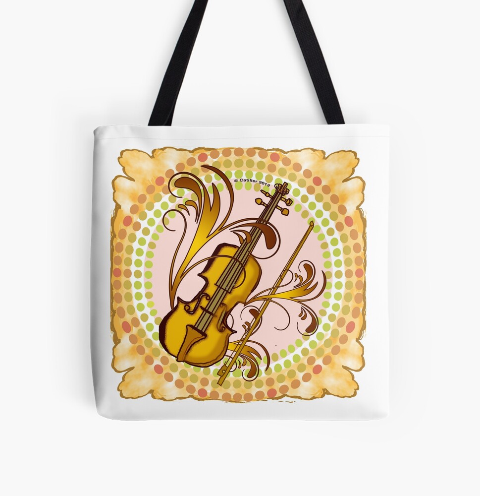 Violin tote bag