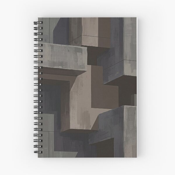 Item preview, Abstract Brutalist Geometry Art Print designed and sold by Printpix.