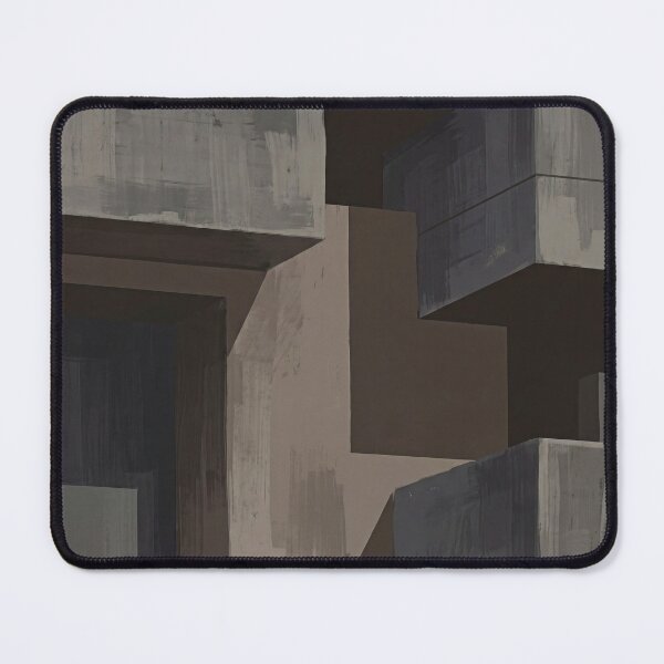 Item preview, Abstract Brutalist Geometry Art Print designed and sold by Printpix.