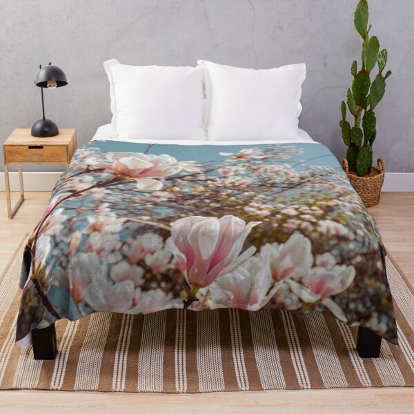 Item preview, Pink Magnolia Blossoms Spring Botanical Photography designed and sold by MDCCo.