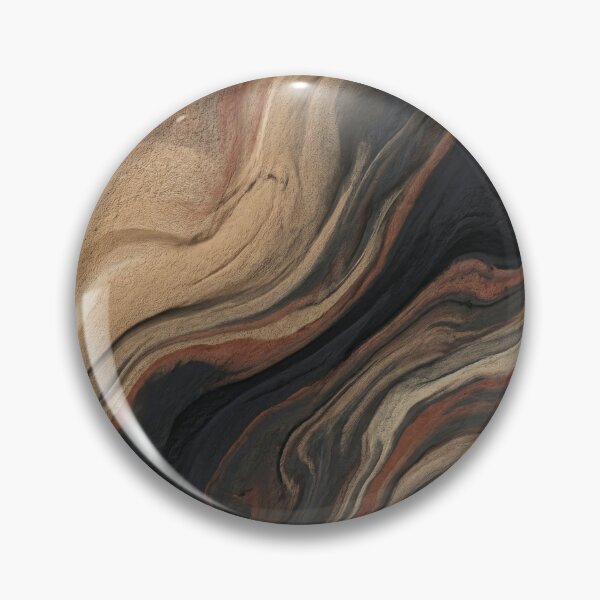 Item preview, Abstract Layered Rock Formation – Earthy Sedimentary Pattern Art Print designed and sold by Printpix.