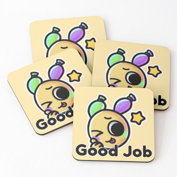 Item preview, Dandy's World Sticker: "Good Job" designed and sold by SNAPPJAWZ.