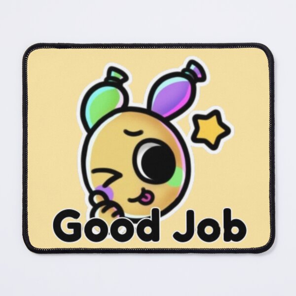 Item preview, Dandy's World Sticker: "Good Job" designed and sold by SNAPPJAWZ.
