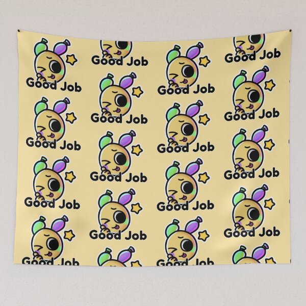 Item preview, Dandy's World Sticker: "Good Job" designed and sold by SNAPPJAWZ.