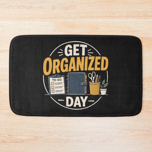Item preview, Get Organized Day – Motivational Planner Design designed and sold by MWSailingClub.